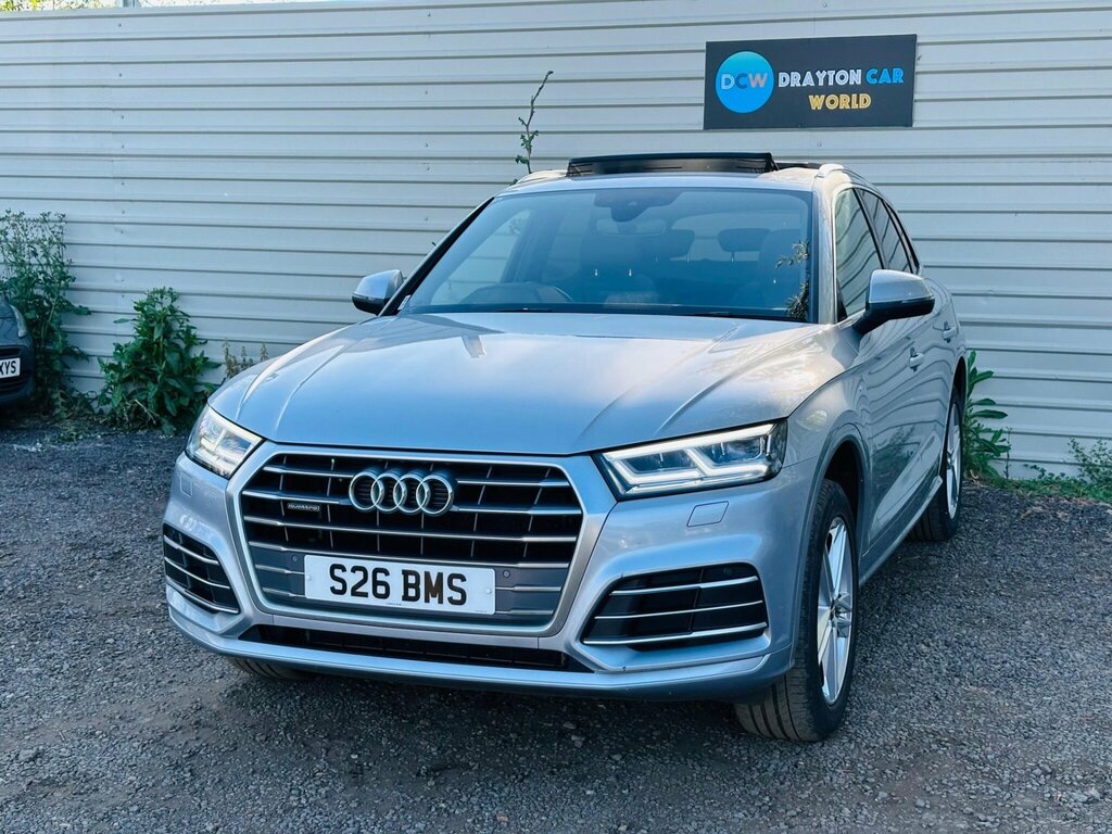Audi Q5 2.0 Tdi S Line S Tronic Quattro Euro 6 Ss S26BMS Silver #6