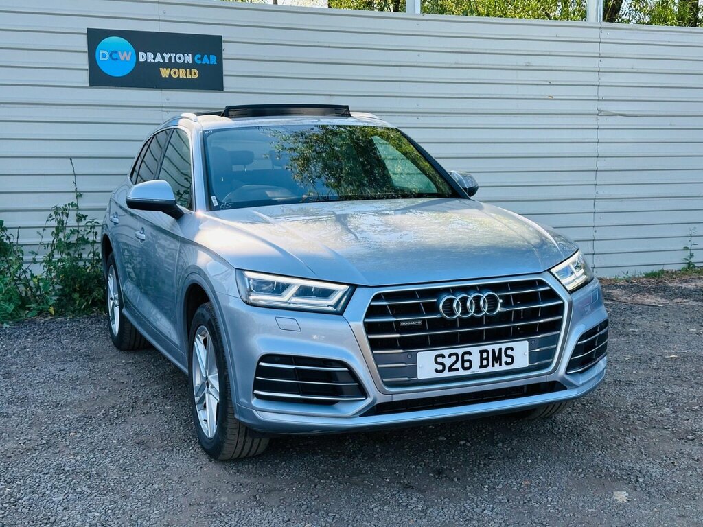 Audi Q5 2.0 Tdi S Line S Tronic Quattro Euro 6 Ss Silver