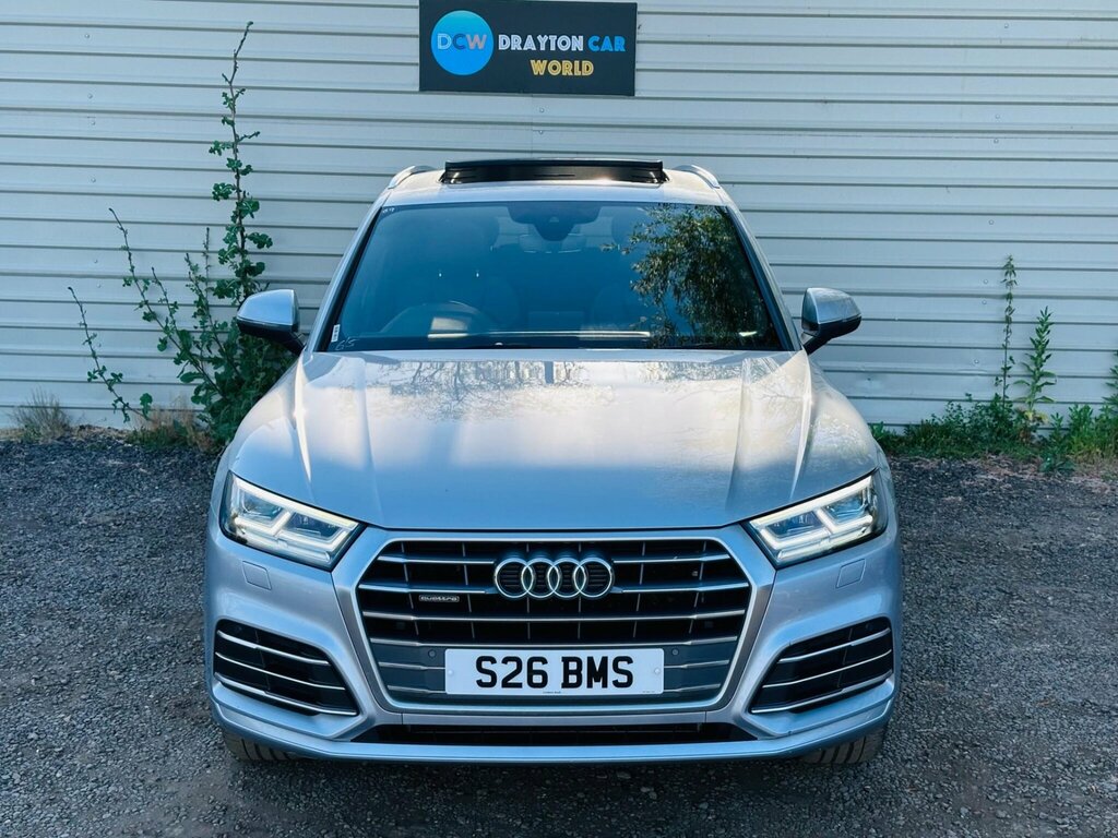 Audi Q5 2.0 Tdi S Line S Tronic Quattro Euro 6 Ss S26BMS Silver #5