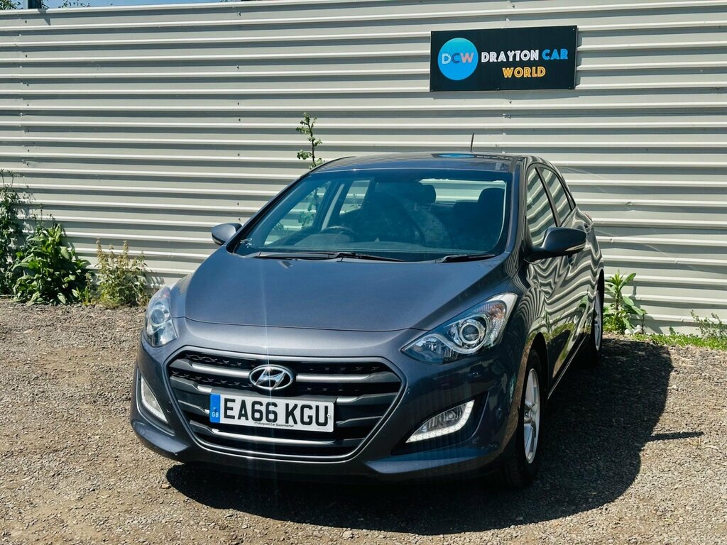 Hyundai I30 1.6 Crdi Blue Drive Se Nav Euro 6 Ss Grey #6