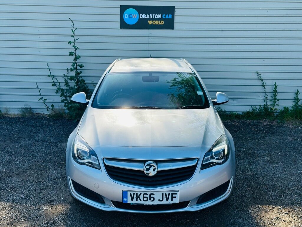 Vauxhall Insignia 1.6 Cdti Ecoflex Tech Line Sports Tourer Euro 6 S VK66JVF Silver #5