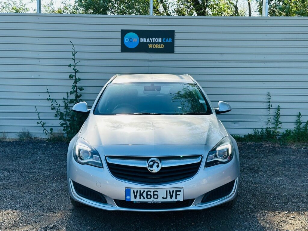 Vauxhall Insignia 1.6 Cdti Ecoflex Tech Line Sports Tourer Euro 6 S VK66JVF Silver #2