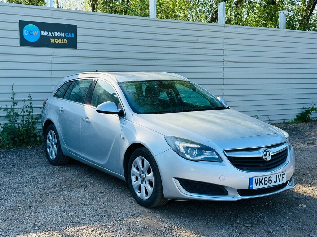 Vauxhall Insignia 1.6 Cdti Ecoflex Tech Line Sports Tourer Euro 6 S VK66JVF Silver #3