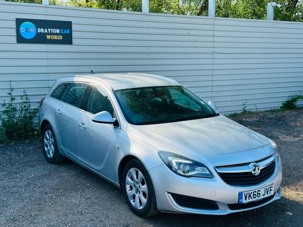 Vauxhall Insignia 1.6 Cdti Ecoflex Tech Line Sports Tourer Euro 6 S VK66JVF Silver #4