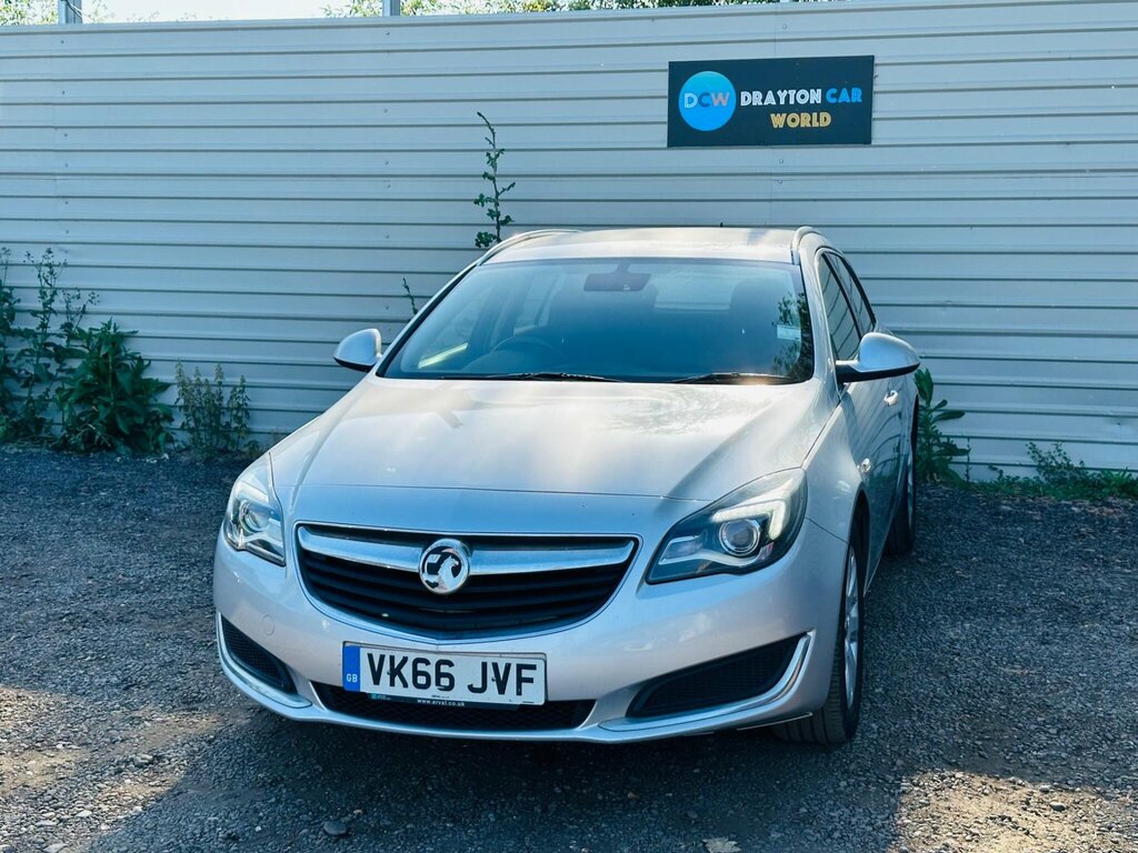 Vauxhall Insignia 1.6 Cdti Ecoflex Tech Line Sports Tourer Euro 6 S VK66JVF Silver #6