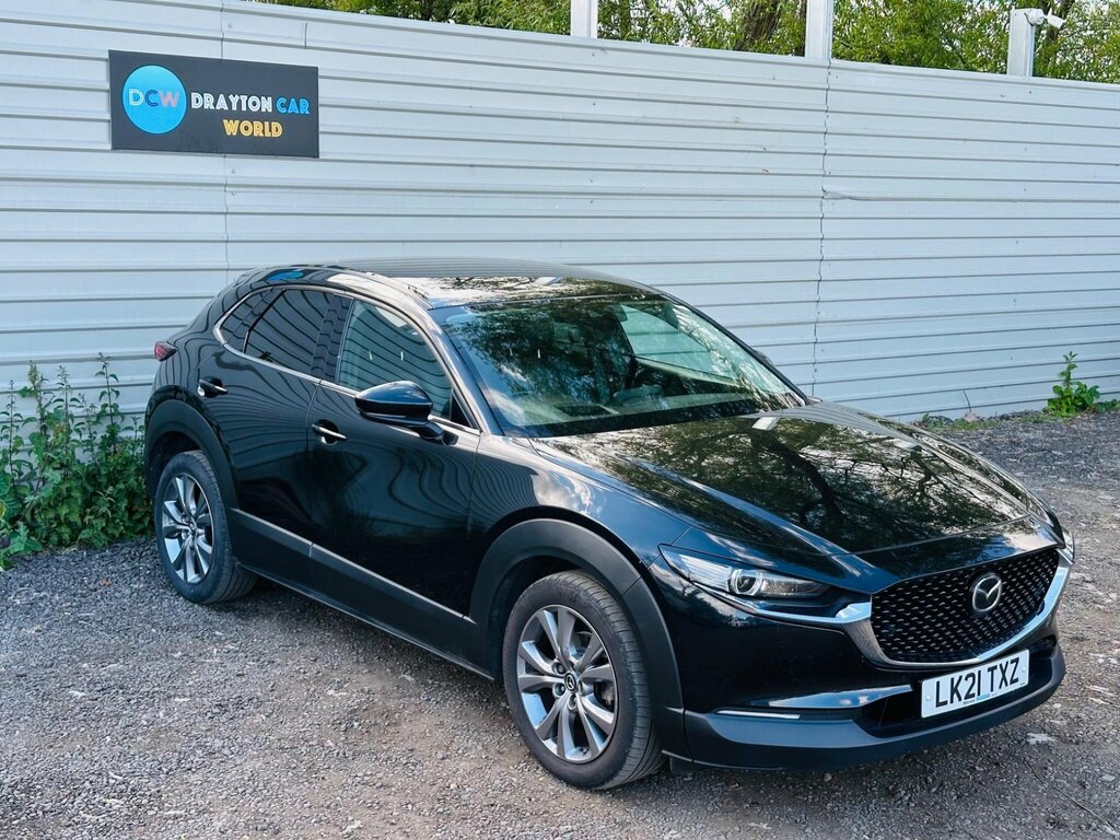 Mazda CX-30 2.0 E-skyactiv G Mhev Gt Sport Euro 6 Ss LK21TXZ Black #4