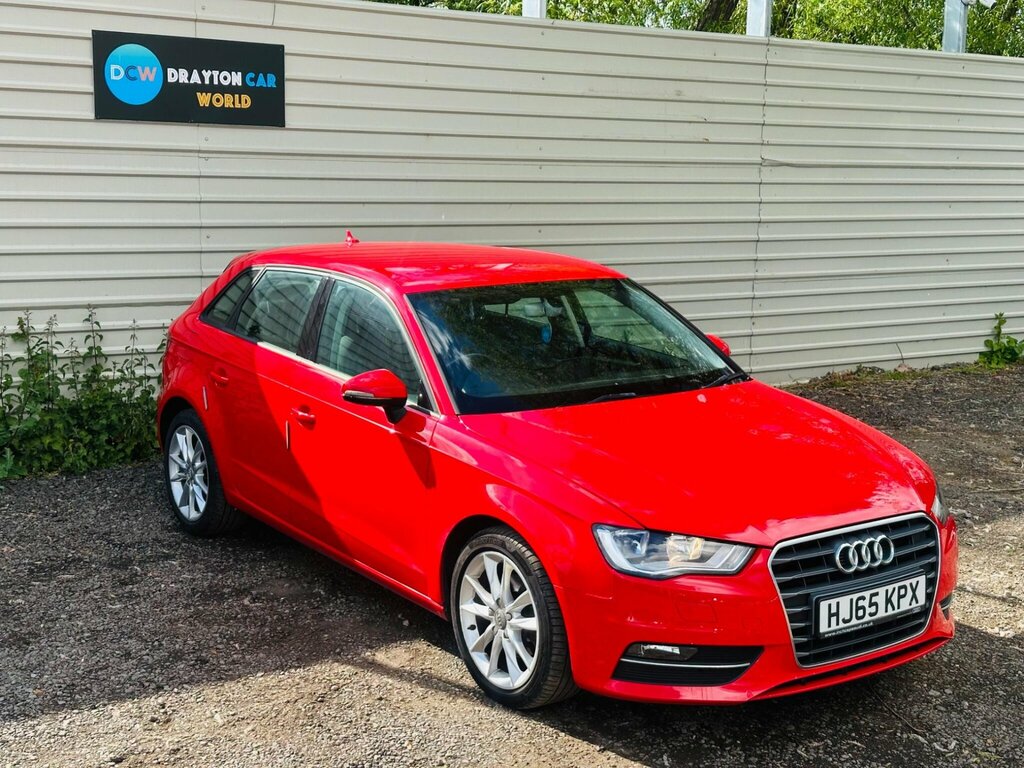 Audi A3 2.0 Tdi Se Technik Sportback Euro 6 Ss HJ65KPX Red #4
