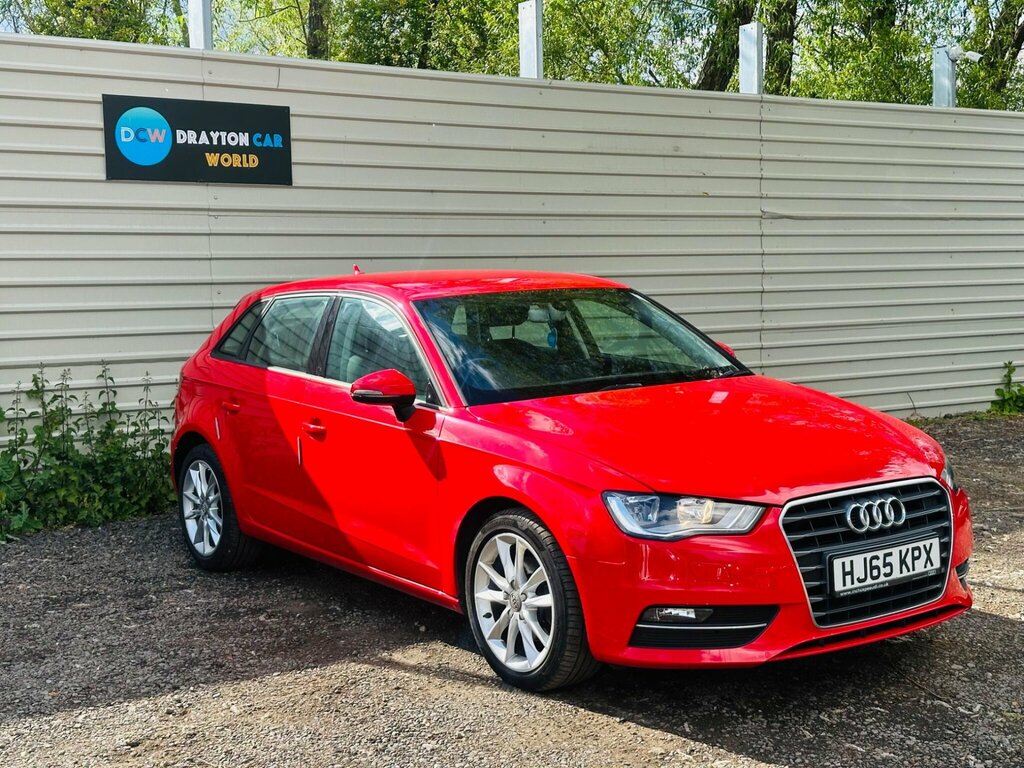 Audi A3 2.0 Tdi Se Technik Sportback Euro 6 Ss HJ65KPX Red #3