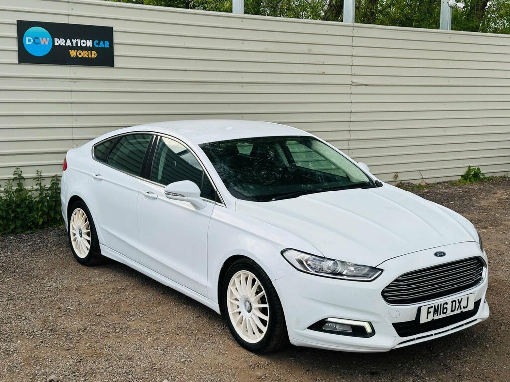 Ford Mondeo 1.5 Tdci Econetic Zetec Euro 6 Ss FM16DXJ White #4