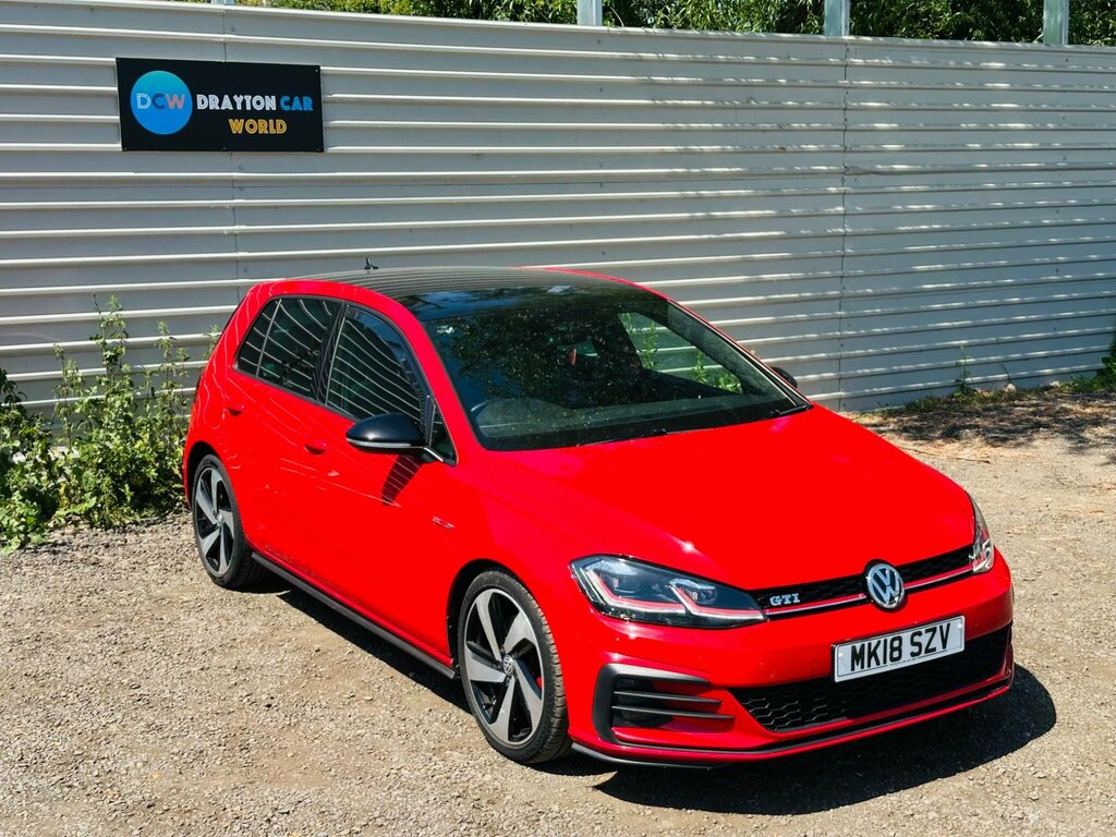 Volkswagen Golf 2.0 Tsi Gti Dsg Euro 6 Ss MK18SZV Red #4
