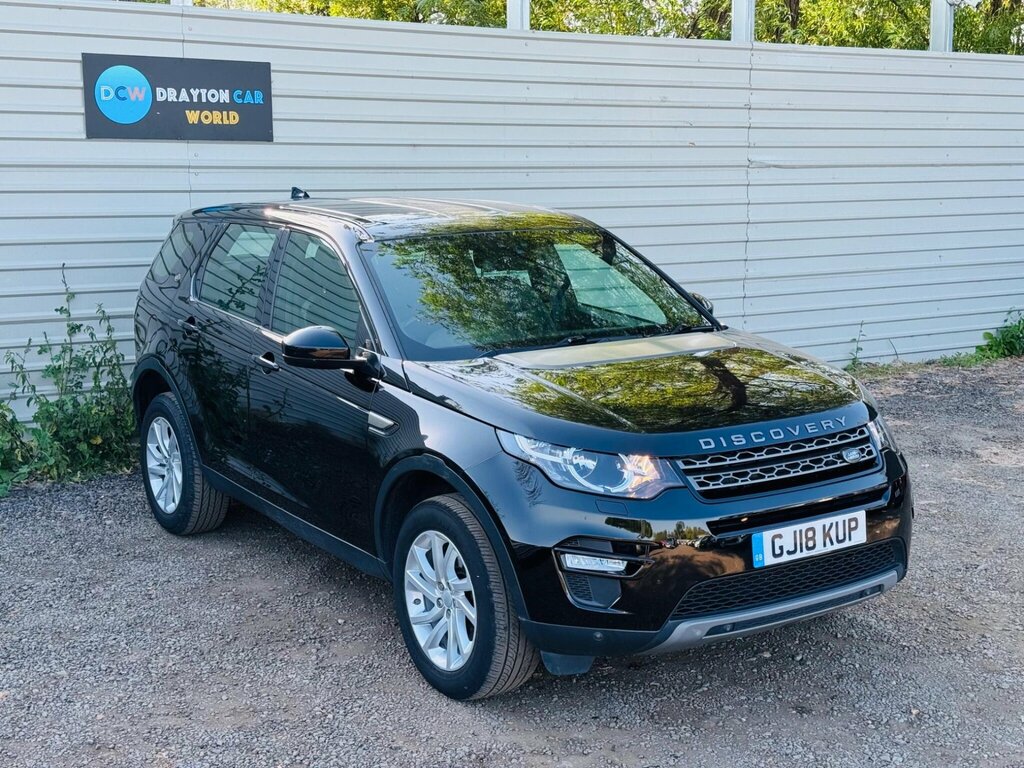 Land Rover Discovery Sport 2.0 Td4 Se Tech 4Wd Euro 6 Ss GJ18KUP Black #4