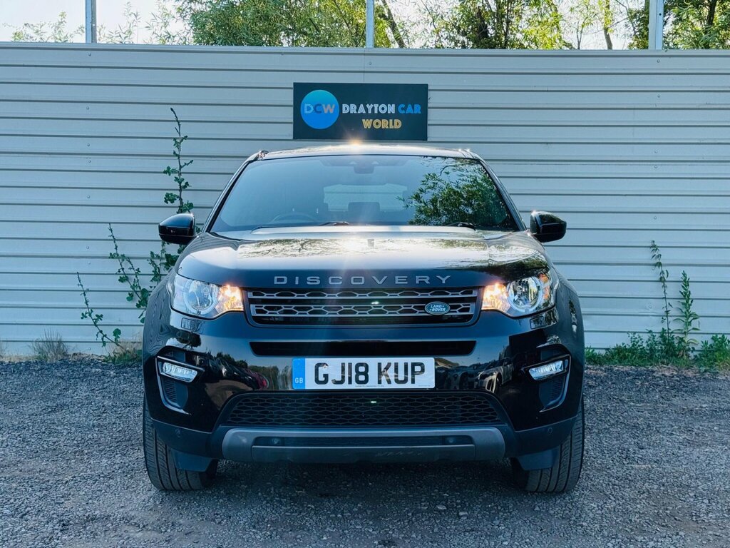 Land Rover Discovery Sport 2.0 Td4 Se Tech 4Wd Euro 6 Ss GJ18KUP Black #2