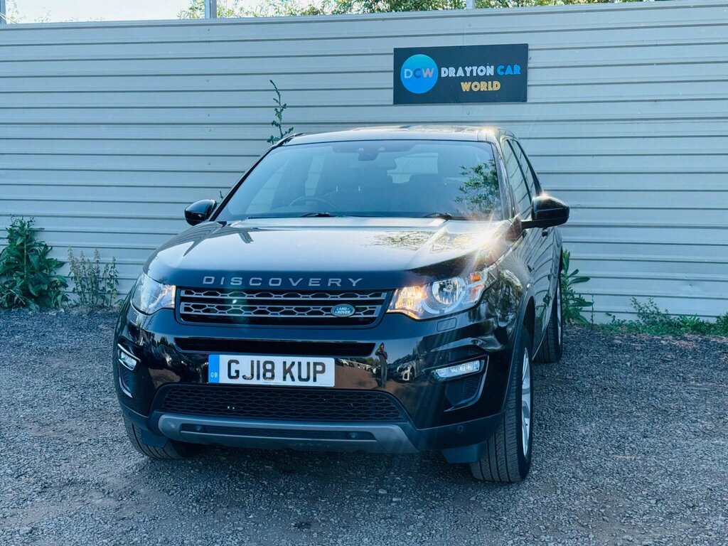 Land Rover Discovery Sport 2.0 Td4 Se Tech 4Wd Euro 6 Ss GJ18KUP Black #6