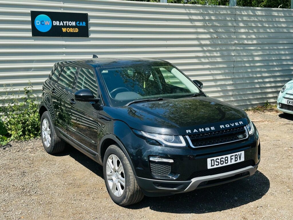 Land Rover Range Rover Evoque 2.0 Ed4 Se Tech Fwd Euro 6 Ss DS68FBV Black #4