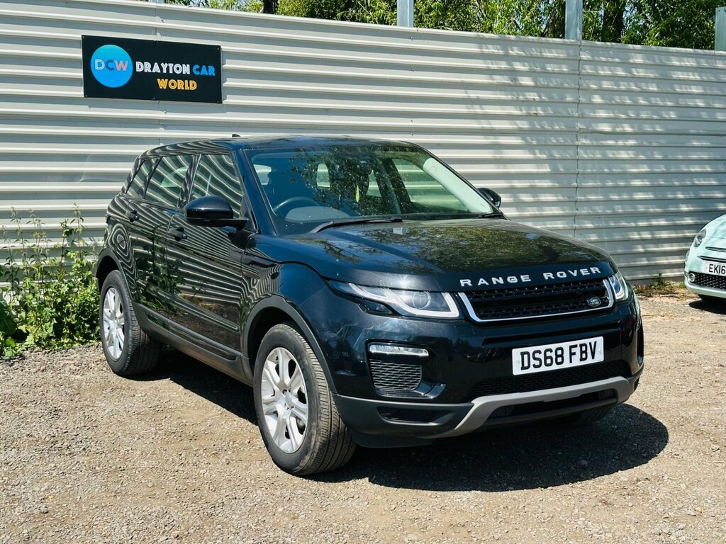 Land Rover Range Rover Evoque 2.0 Ed4 Se Tech Fwd Euro 6 Ss DS68FBV Black #3