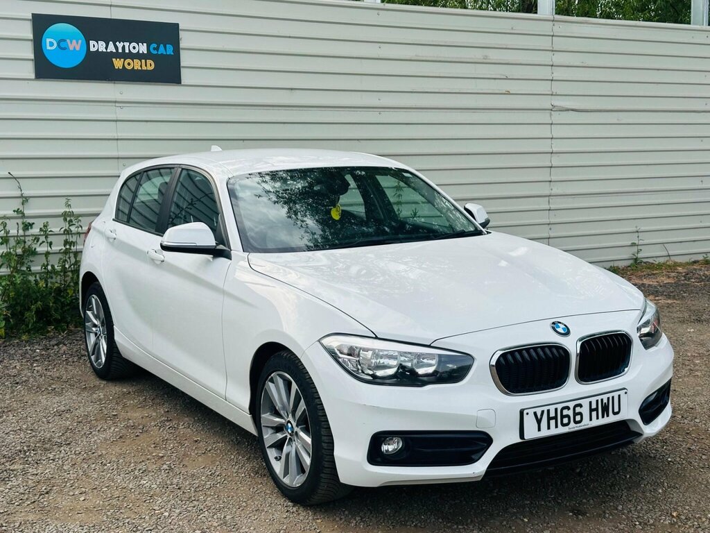 BMW 1 Series 1.5 116D Sport Euro 6 Ss YH66HWU White #3