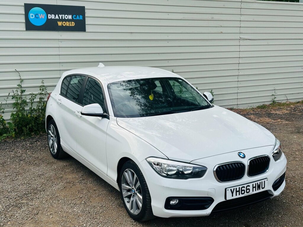 BMW 1 Series 1.5 116D Sport Euro 6 Ss YH66HWU White #4