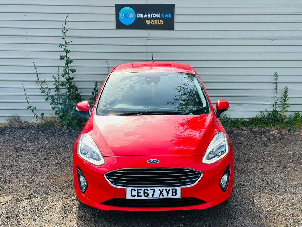Ford Fiesta 1.0T Ecoboost Zetec Euro 6 Ss CE67XYB Red #5