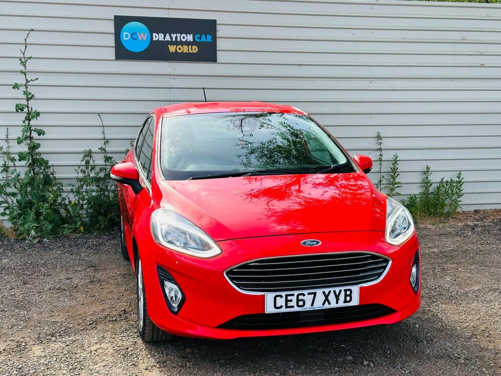 Ford Fiesta 1.0T Ecoboost Zetec Euro 6 Ss Red