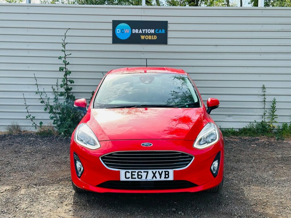 Ford Fiesta 1.0T Ecoboost Zetec Euro 6 Ss CE67XYB Red #2