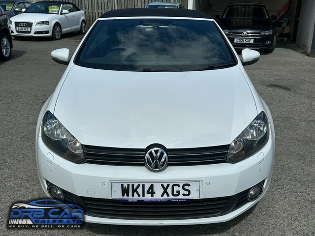 Volkswagen Golf 2.0 Tdi Bluemotion Tech Gt Cabriolet Ma WK14XGS White #2