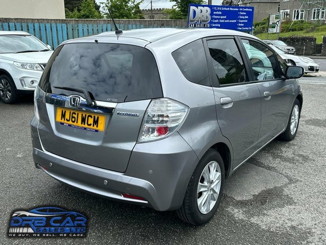 Honda Jazz 1.3H Ima Hs Hatchback Hybrid Cvt Euro 5 MJ61WCM Silver #6
