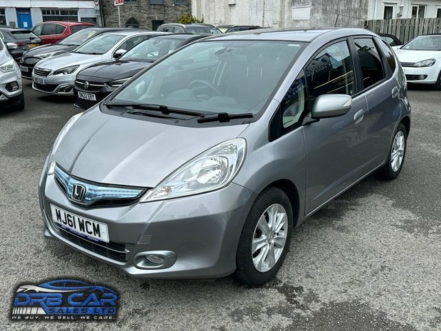 Honda Jazz 1.3H Ima Hs Hatchback Hybrid Cvt Euro 5 MJ61WCM Silver #3