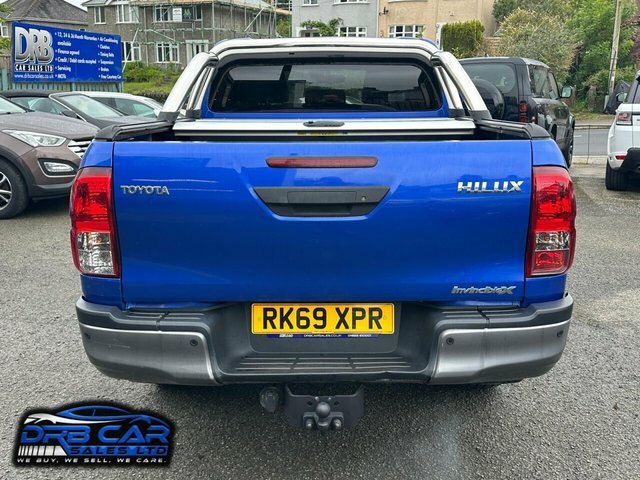 Toyota HILUX 2.4 D-4d Invincible X Pickup Double Cab RK69XPR Blue #5