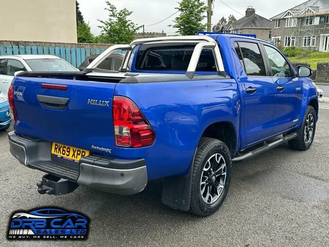 Toyota HILUX 2.4 D-4d Invincible X Pickup Double Cab RK69XPR Blue #6