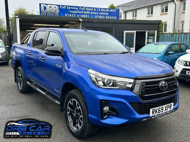 Toyota HILUX 2.4 D-4d Invincible X Pickup Double Cab Blue