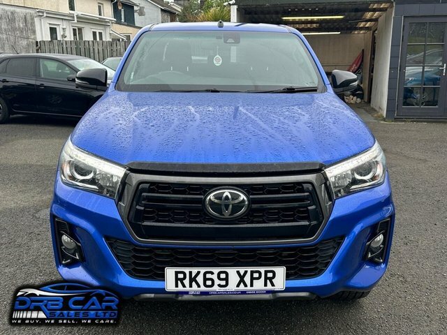 Toyota HILUX 2.4 D-4d Invincible X Pickup Double Cab RK69XPR Blue #2