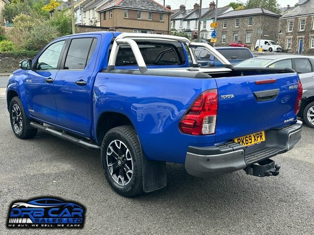 Toyota HILUX 2.4 D-4d Invincible X Pickup Double Cab RK69XPR Blue #4