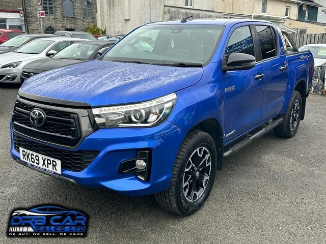 Toyota HILUX 2.4 D-4d Invincible X Pickup Double Cab RK69XPR Blue #3