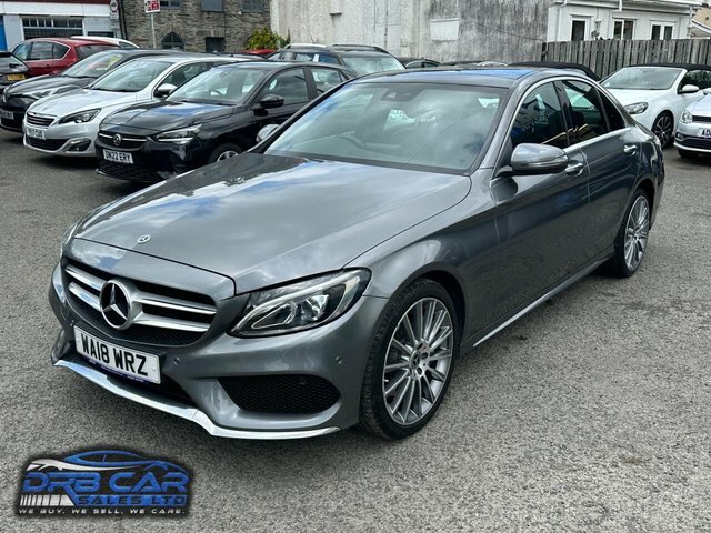 Mercedes-Benz C Class 2.1 C250d Amg Line Premium Plus Saloon Diese WA18WRZ Grey #3