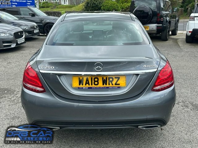 Mercedes-Benz C Class 2.1 C250d Amg Line Premium Plus Saloon Diese WA18WRZ Grey #5