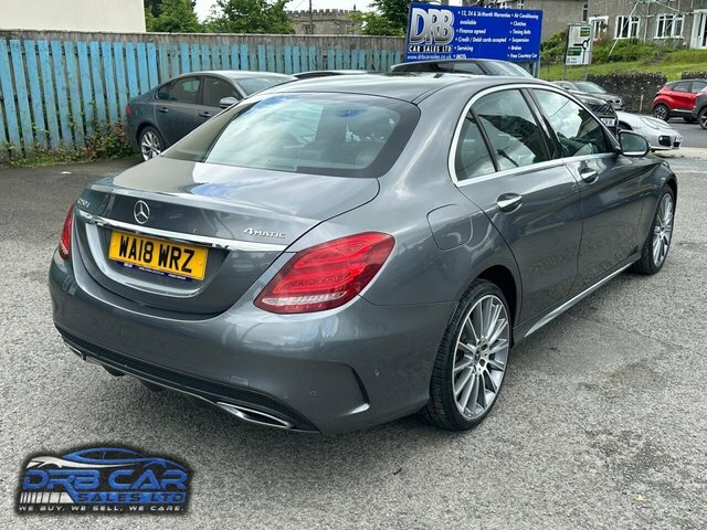 Mercedes-Benz C Class 2.1 C250d Amg Line Premium Plus Saloon Diese WA18WRZ Grey #6