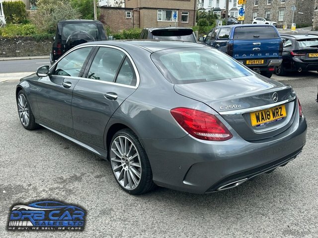 Mercedes-Benz C Class 2.1 C250d Amg Line Premium Plus Saloon Diese WA18WRZ Grey #4