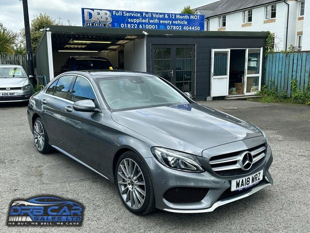 Mercedes-Benz C Class 2.1 C250d Amg Line Premium Plus Saloon Diese Grey