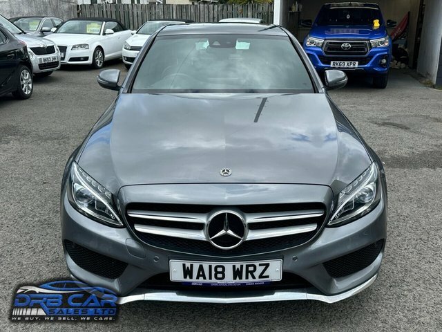 Mercedes-Benz C Class 2.1 C250d Amg Line Premium Plus Saloon Diese WA18WRZ Grey #2