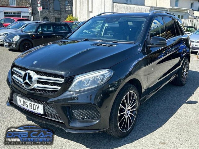 Mercedes-Benz GLE Class 3.0 Gle350d V6 Amg Line Suv G-tronic 4M KJ16RDY Black #3
