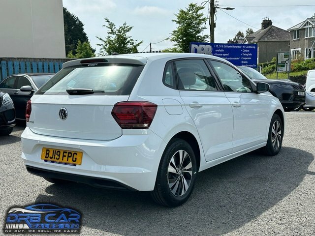 Volkswagen Polo 1.0 Tsi Gpf Se Hatchback Euro 6 BJ19FPG White #6