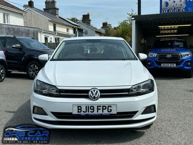 Volkswagen Polo 1.0 Tsi Gpf Se Hatchback Euro 6 BJ19FPG White #2