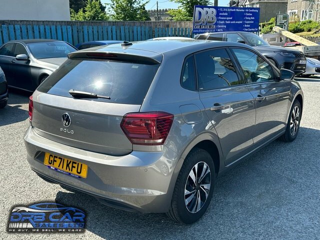 Volkswagen Polo 1.0 Tsi Match Hatchback Dsg Euro 6 Ss GF71KFU Grey #6