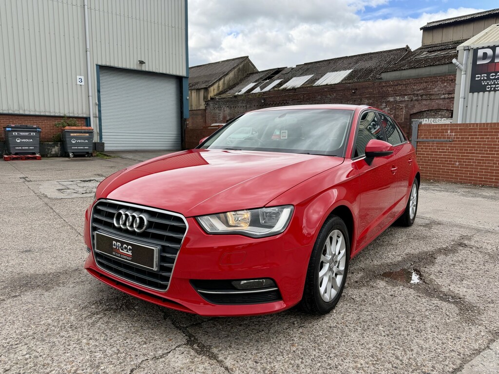 Audi A3 Hatchback 2.0 Tdi Se 2013 NV13WYR Red #3