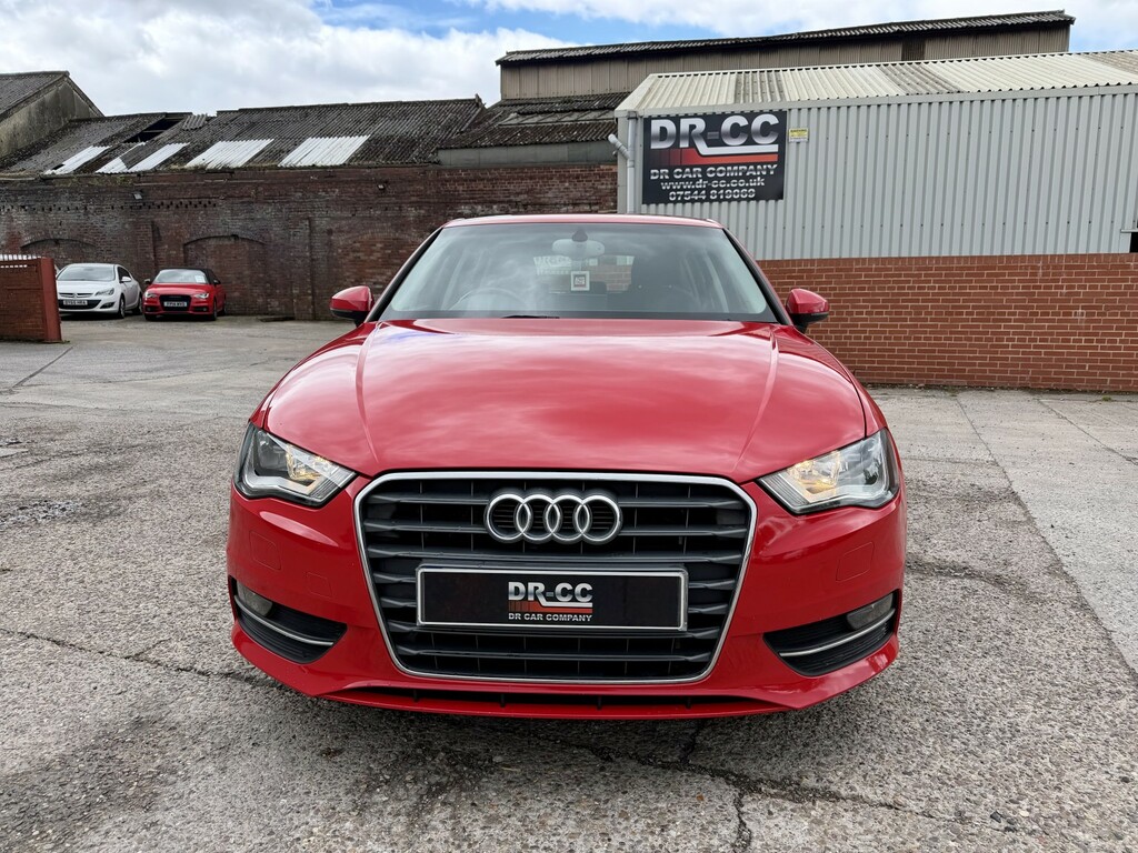 Audi A3 Hatchback 2.0 Tdi Se 2013 NV13WYR Red #2