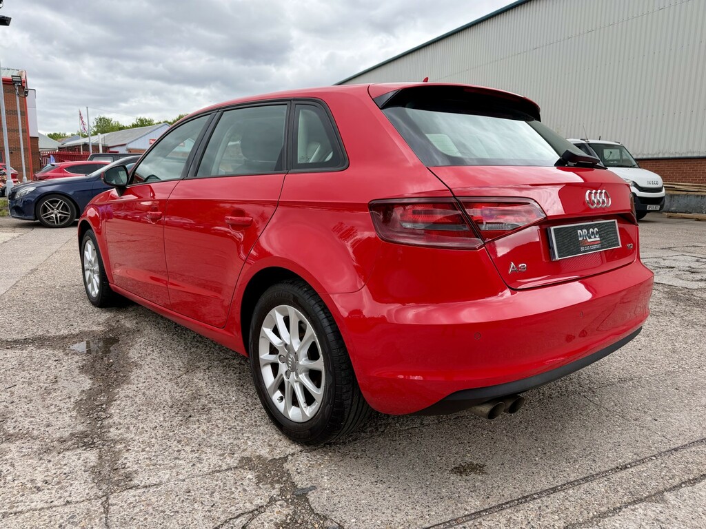 Audi A3 Hatchback 2.0 Tdi Se 2013 NV13WYR Red #6