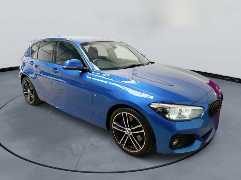 BMW 1 Series Hatchback 1.5 118I M Sport Shadow Edition 5-Door AJ19KNP Blue #2