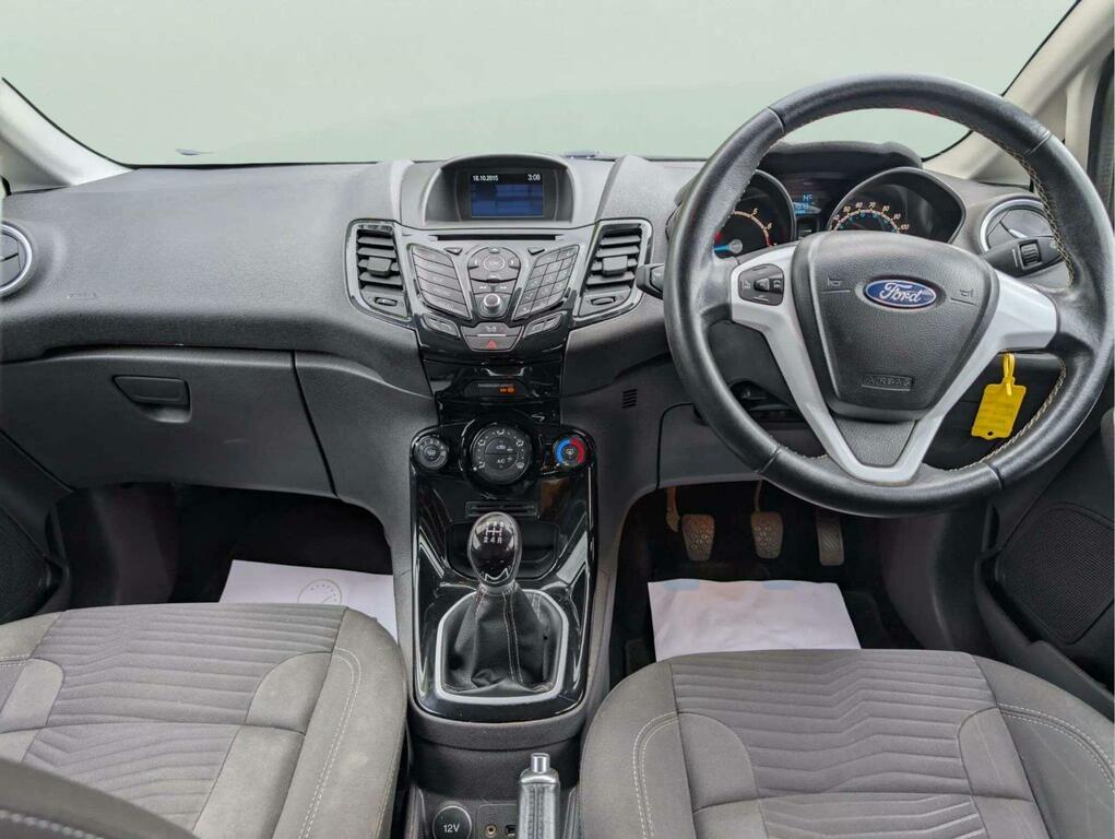 Ford Fiesta 1.25 Zetec Black Edition Euro 6 MP65HWY Black #3