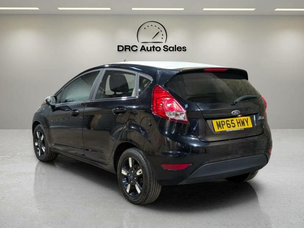 Ford Fiesta 1.25 Zetec Black Edition Euro 6 MP65HWY Black #2