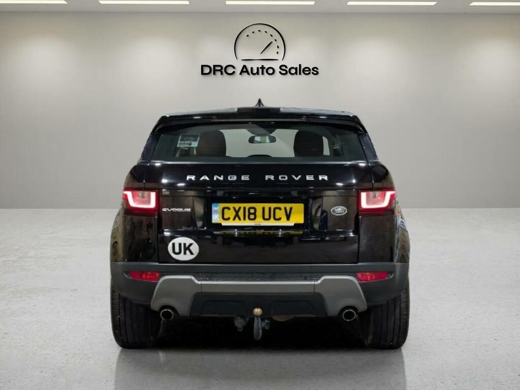 Land Rover Range Rover Evoque 2.0 Td4 Se Tech 4Wd Euro 6 Ss CX18UCV Black #6